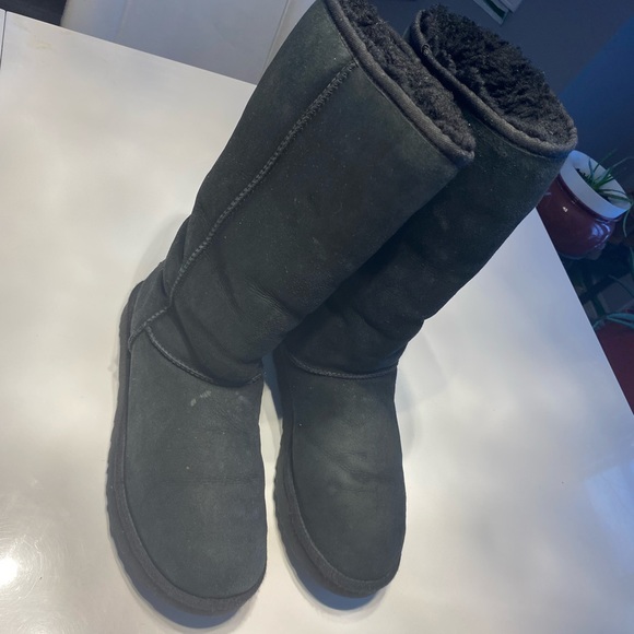 UGG Charcoal Suede Footwear - Picture 1 of 16